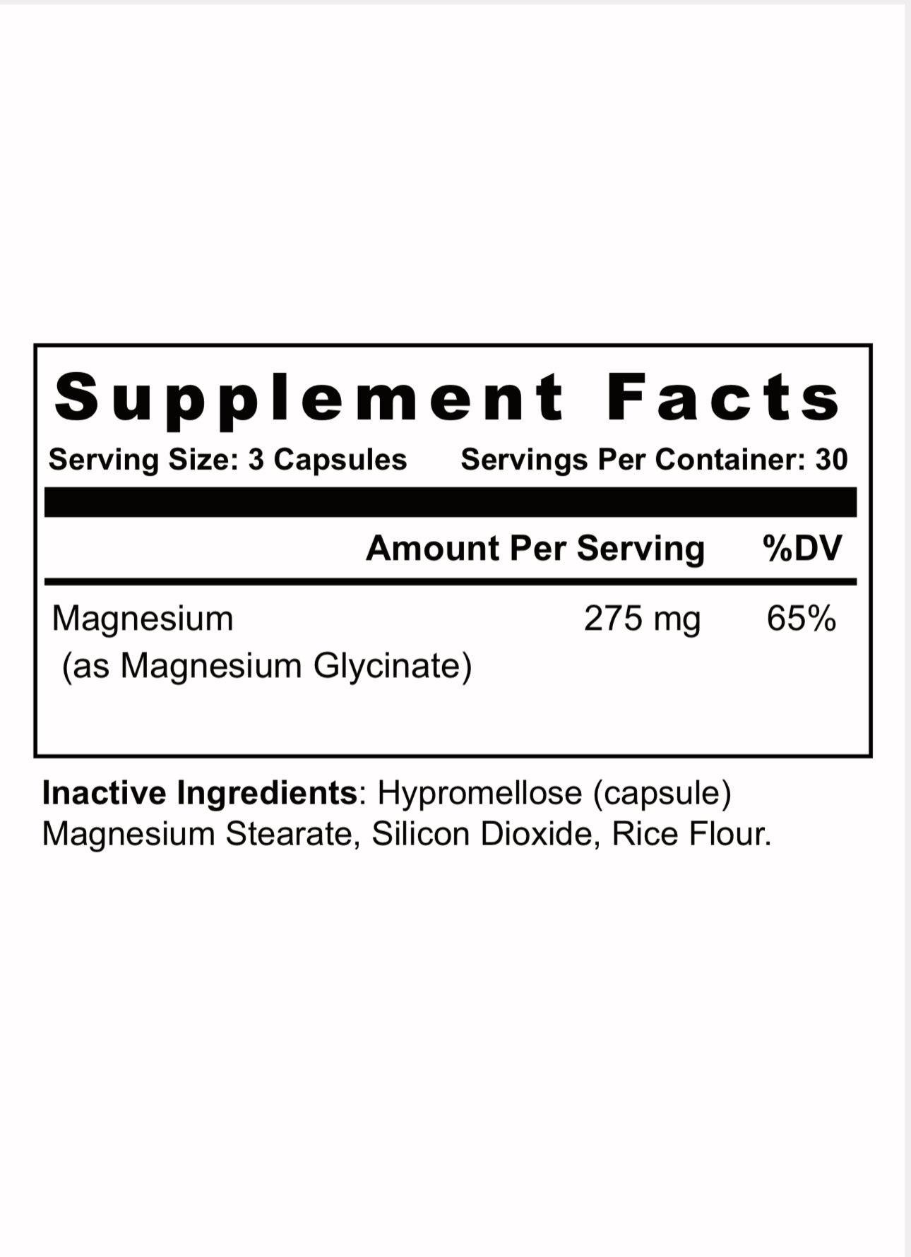 Magnesium Glycinate - Fireline Fitness